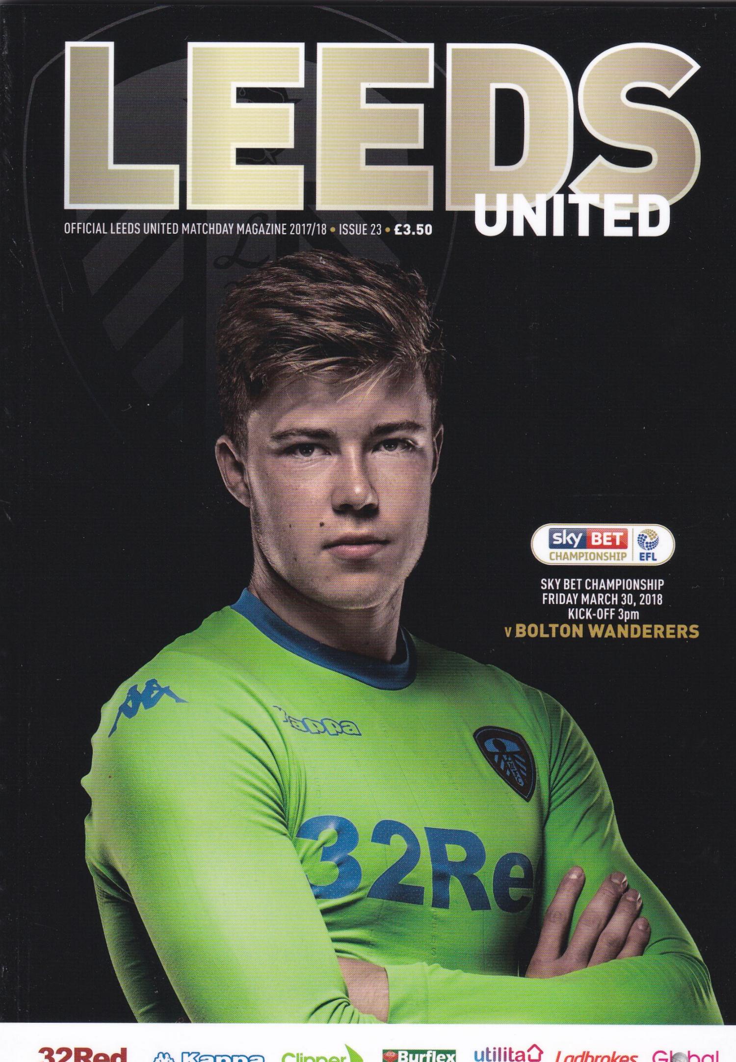 LEEDS UNITED v BOLTON WANDERERS 2017/18